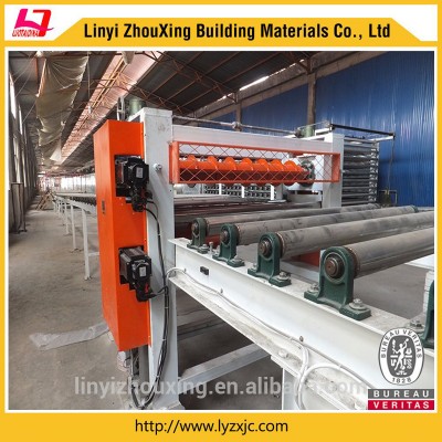 gypsum plaster board manufacturing plant machine